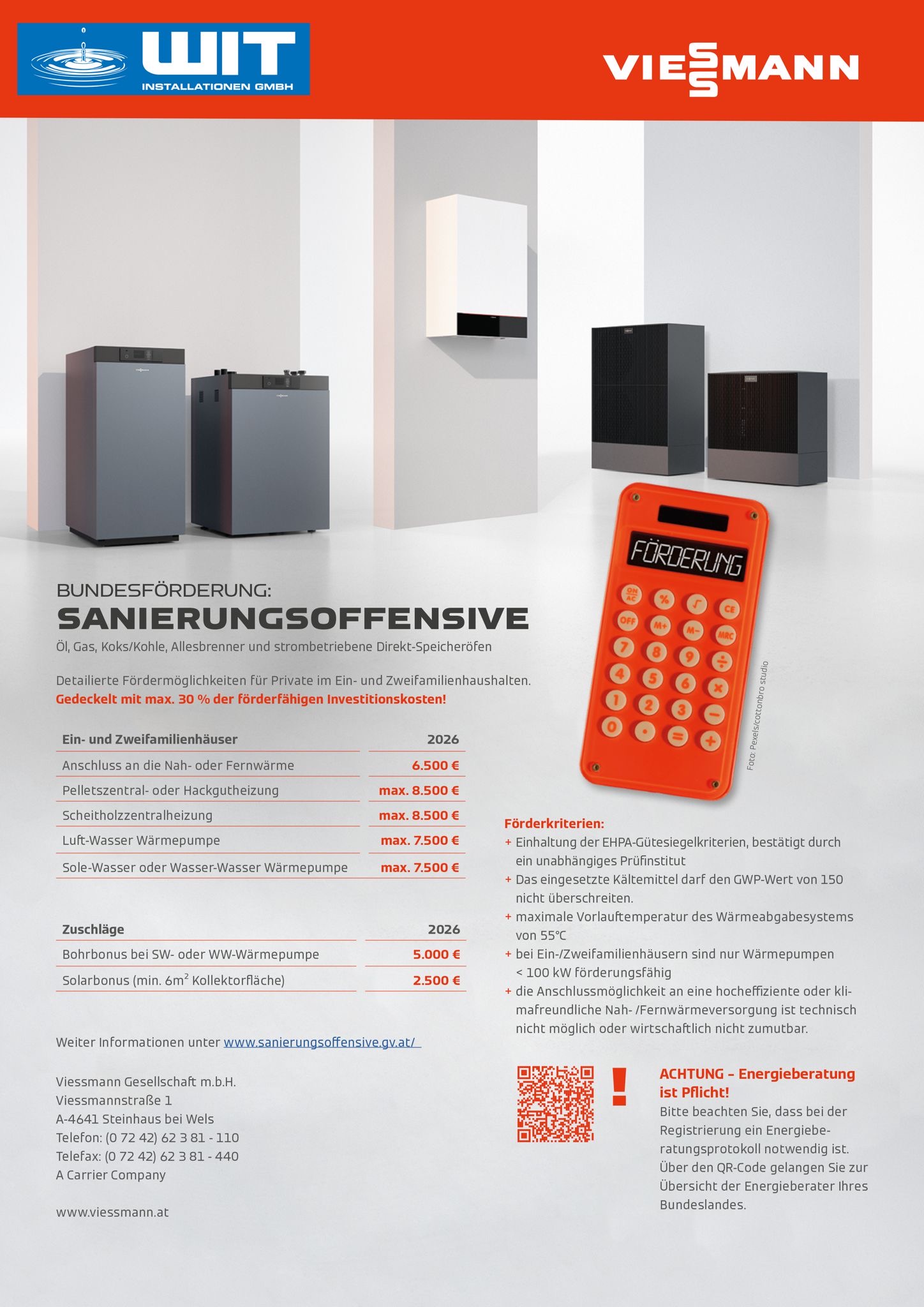 Viessmann Sanierungsoffensive 2026 mit Förderungen für Wärmepumpen und Heizungsmodernisierung